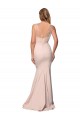 Affordable Stretch Crepe & Tulle Nude Sheath Sweetheart Long Evening Dress UK